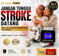Dr Laser Hi Plus Original Official Gogomall | Alat Terapi Laser | Garansi Resmi | Terdaftar AKL Keme