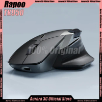 Rapoo MT760 Gamer Mouse Bluetooth Wireless Mouse 3Mode Lightweight MT760 Mini Mouse Gaming Mice Low Delay Office E-sport Mouses