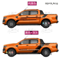 Car sticker FOR Ford Raptor Ranger wildtrack body exterior with fashionable sports decal accessories for F150 and isuzu decal