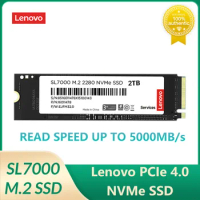 Lenovo SSD 512GB 1TB 2TB SSD M2 NVMe PCIe 4.0 X4 M.2 2280 NVMe SSD Internal Solid State Drive Disk for PS5 Desktop