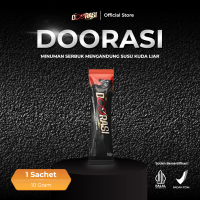 Doorasi minuman serbuk Rasa Pisang tinggi ginseng korea dan susu kuda liar 50 Gram
