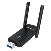 COMFAST953AX Dual Band Wireless USB WIFI 6 Dongle Adapter For Windows 10 11