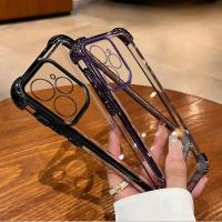 Luxury Plating Case For Realme Neo 7 RMX5060 Clear Shockproof Camera Protection Cover