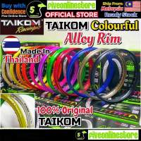 100% TAIKOM Alloy Rim 140x17 160x17 Alloy Rim Racing Color Gelung Made In THAILAND Alloy Rim Taikom