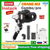ZHIYUN Crane M3 Camera Gimbal Handheld Stabilizer for Mirrorless Cameras Sony A7III A6600 Gopro Hero10/9/8,iPhone 13 12 Pro Max