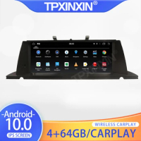 For BMW 5 Series F10 F11 (2011-2016) CIC/NBT Android 10 Auto Car Radio Multimedia Video DVD Player Navigation HeadUnit GPS 2 din