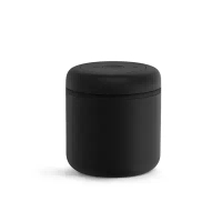 【FELLOW】ATMOS 真空密封罐 不銹鋼啞光黑0.7L(真空儲豆罐 保鮮 延長壽命 風味更佳 推薦保存精品咖啡豆)-啞光黑,半磅/285g/0.7L