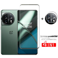 2Pcs Cover Glass For Oneplus 11R Tempered Glass Oneplus 11R Screen Protector Protective Phone Lens Film Oneplus 11R Glass 3D