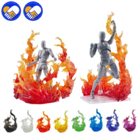 Tamashii Flame Impact Effect Model Kamen Rider Figma SHF Action Figure Fire Scenes Toys Special Effect Action Toys Accessories