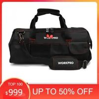 WORKPRO Professional Electrician Tool Bag 12-18 Inch Tas Alat Perkakas - 12 Inch 18 Inch