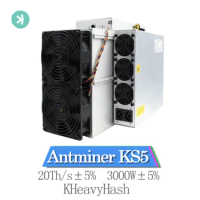 Antminer KS5 (20Th) Asics Miner 3000W Kaspa Crypto Mining New Machine, Free Shipping