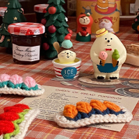 日式冰淇淋小店貓 治癒系可愛日式小擺件桌面裝飾品