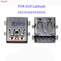 2piece FOR Dell Latitude E5270 E5470 E5570 Motherboard Port USB 3.0 A Type Female Connector USB3.0 Jack Charging Socket Dock