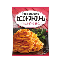 【Kewpie】義大利麵醬-蟹肉番茄鮮奶油(2人份)