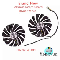 New 95MM PLD10010S12HH radiator cooling fans GPU graphics card fan For MSI GTX1060 1070 1080 GTX 1070ti 1080Ti RX570 580 470 GAM