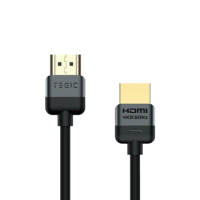 HDMI HD Cable 1.5M TEGIC HDMI 4kHDR 60Hz2k 144Hz Explosive Soft Silicone Cable for Projector watching films, playing games