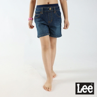 Lee 鬆緊帶腰頭牛仔短褲 藍 男女童裝 Modern