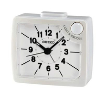 Jam Meja Weker Seiko QHE120W White