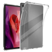 Clear Case for Lenovo Tab P12 12.7 inch 2023 Ultra Thin Silicone Transparent Soft TPU Anti-fall Cove