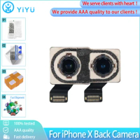 ORI Back Camera For iphone X Back Camera Rear Main Lens Flex Cable Camera