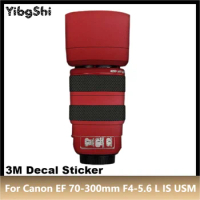 For Canon EF 70-300mm F4-5.6 L IS USM Lens Sticker Protective Skin Decal Film Anti-Scratch Protector Coat EF70300/4-5.6L 70-300