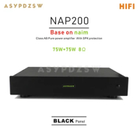 Class AB HIFI NAP200 Power amplifier Base on UK NAIM With SPK protection 75W+75W 8R
