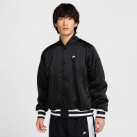 【NIKE】外套 男 棒球外套 夾克 防潑水 寬鬆版型 AS M AIR VARSITY JKT 黑 HJ0302-010-S