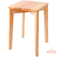 全實木凳子家用方凳小板凳橡木餐桌可疊凳客廳木凳子化妝茶幾凳子