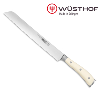 WUSTHOF 德國三叉 CLASSIC IKON_cream 23cm 麵包刀