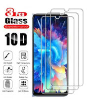 3pcs 9H 2.5D Tempered Glass For Infinix Hot 20 5G NFC 6.6" Hot 20 20i Play 4G 5G Screen Protector Phone Cover Film