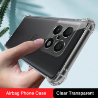 Airbag Soft Silicone Phone Case for 1+ Oneplus 10 Pro 10T 10R 150W 10Pro 1+10R 1+10T 5G Transparent Luxury Shockproof Back Cover