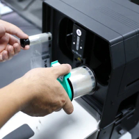 Semi Automatic Hologram Plastic PVC ID Card Film Laminating Machine
