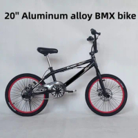 20 Inch Freestyle BMX Bike Stunt City Street Performance Bicycle Aluminum Alloy Men and Women Disc Brake Fatland Universal Turn