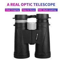 Brand New FE-12X42 telescope, binoculars, 12 times, 10-3000 meters effective, BAK4 prism, for outlanding or sight-viewing