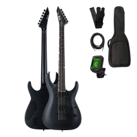 【ESP】LTD MH-1000 Baritone Black Satin Electric Guitar電吉他 +新手超值組(原廠公司貨)