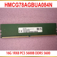 1 Pcs 16GB For SK Hynix RAM 16G 1RX8 PC5 5600B DDR5 5600 Desktop Memory HMCG78AGBUA084N