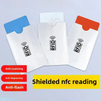 15 Pcs Aluminum Foil Card Cover, Anti Demagnetization RFID Shielding Card Cover, Bank Credit Card An