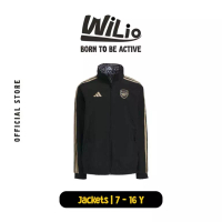 ADIDAS ADIDAS Arsenal Ian Wright Anthem Jacket Kids IP1657 - Jaket Anak (Hitam)