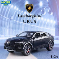1:24 Lamborghini URUS SUV High Simulation Diecast Car Metal Alloy Model Car Children's toys collection gifts A501