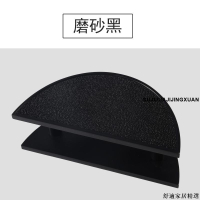 免運 可開發票 門拉手 大門把手 新中式半圓玻璃門拉手仿古現代麻點實木門把手酒店高檔大門把手