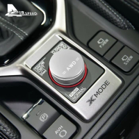 Knob for Subaru Forester XV 2018 2019 2020 2021 2022 Accessories Car Air Conditioner Ring Gear Shift Switch Cover Interior Trim