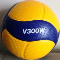 [Original Fast Shipping+Free satu pump mini ] Mikasa V300W / V330W  Volleyball Ori / Bola Tampar Mik