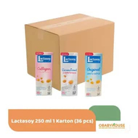 Lactasoy 250 ml 1 Karton (36 pcs) Unsweetened