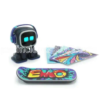 Vector Robot Decorative Sticker Vector Same Team Emo Desktop Pet Robot Special Charging Panel Decorative Sticker