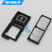 Original New Replacement For Sony Xperia Z3+ Z4 E6533 E6553 Sim Card Reader Holder Sim Tray