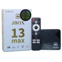 精博科技 JBOX 13 Max TV Box電視盒子 [可在中國大陸使用] 香港行貨