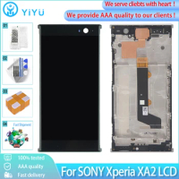 5.2" Original LCD Screen For SONY Xperia XA2 LCD Display With Touch Screen+Frame Digitizer Replacement LCD For SONY XA2 Display