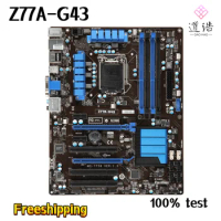 For MSI Z77A-G43 Motherboard 32GB HDMI LGA 1155 DDR3 ATX Z77 Mainboard 100% Tested Fully Work