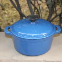 Cast iron pot enamel pot 21cm products cast iron cookware