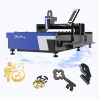 China Acctek 2000w 3000w 6000w Fiber Laser Cutting Machine /Fiber Optic Laser Cutting Engraving Machine